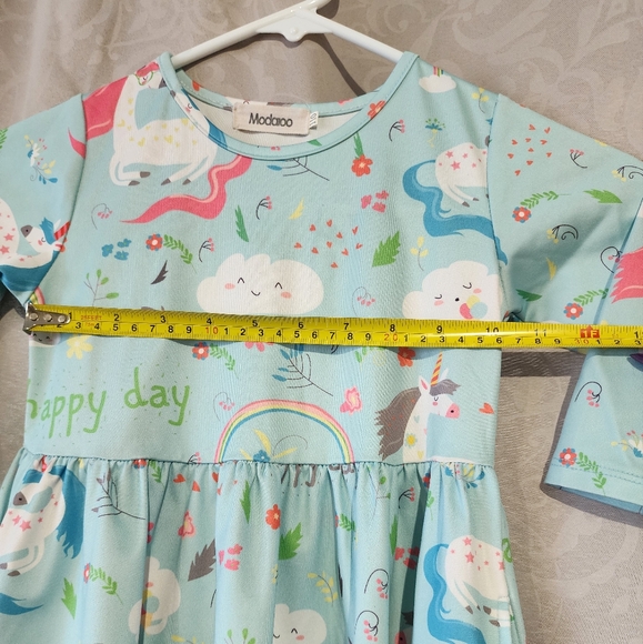 Unicorn Long Sleeve Dress - Picture 5 of 8